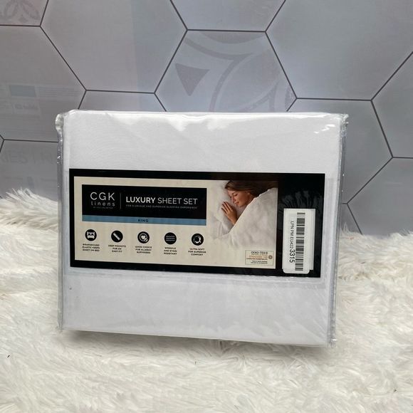 Amazon.com: King 6 Piece Sheet Set - Comfy Breathable  King Size Sheet Set - 6 Piece Set - Hotel Luxury Bed Sheets - Extra Soft